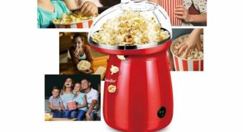 34,21€ la machine à popcorn à air chaud sans huile 1200W Sonifer SF4014 – port inclus