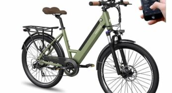 879€ vélo électrique de ville 26 pouces 250W FAFREES F26 Pro Step-through avec App