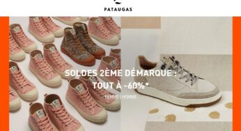 Seconde démarque des soldes de Pataugas : tout à -60% sur les articles soldés et livraison gratuite