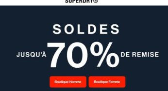 Soldes Superdry 2024 : jusqu’à -70% sur tous les soldes