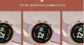 30% de reduction sur les montres connectées Fossil Gen 6 (homme ou femme)