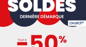 Tout à moitié prix dans les Soldes Obaïbi et Okaïdi (nouvelle démarque)