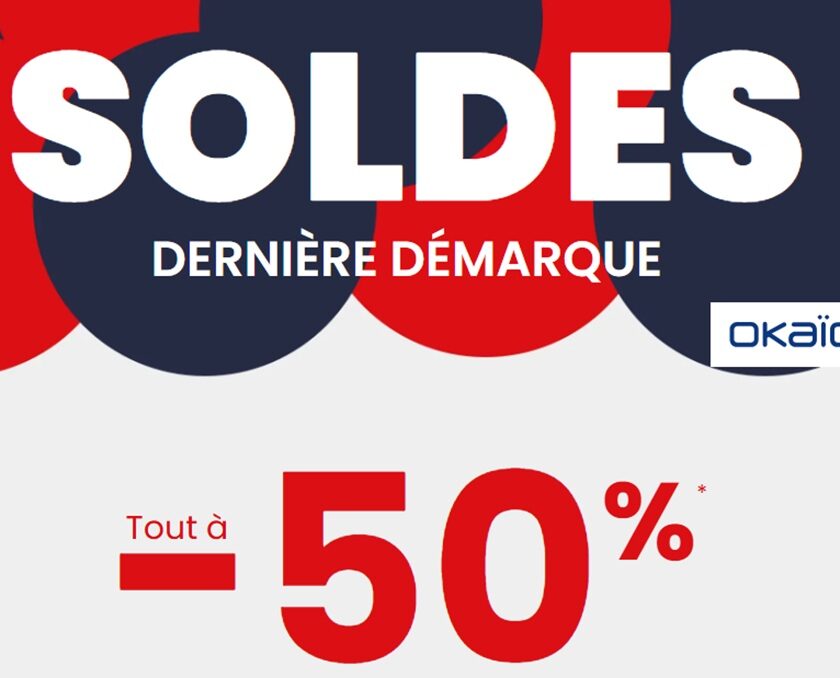 tout à moitié prix dans les soldes okaïdi