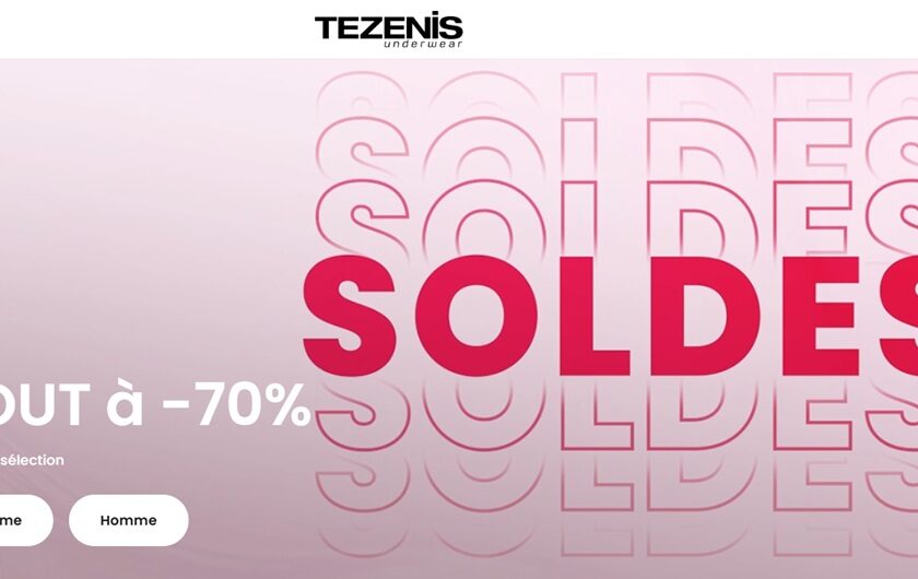 dernières démarques des soldes tezenis