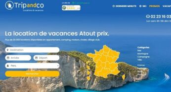 10€ de réduction sur votre location ou vacances sur Tripandco (parmi plus de 20 000 locations)