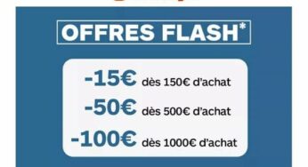 De 15€ à 100€ de remises immédiates sur les rayons TV, audio, hifi et petit & gros électroménager, maison, beauté, imprimantes sur Boulanger