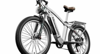 Profitez de la puissance et de la vitesse avec le Shengmilo MX04 : Vélo électrique 500W à pneus larges 26 pouces 1149€ !