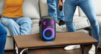 52€ l’enceinte extérieur sans fil de fête 60W Tronsmart Halo 100