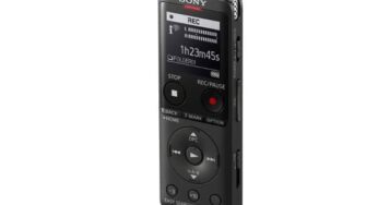 89€ le dictaphone numérique Sony ICD-UX570 (réduit les bruits de fond, connexion USB directe..)