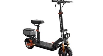 689€ puissante et polyvalente trottinette électrique KuKirin M5 Pro (jusqu’à 52 km/h, bagage et siège détachable)