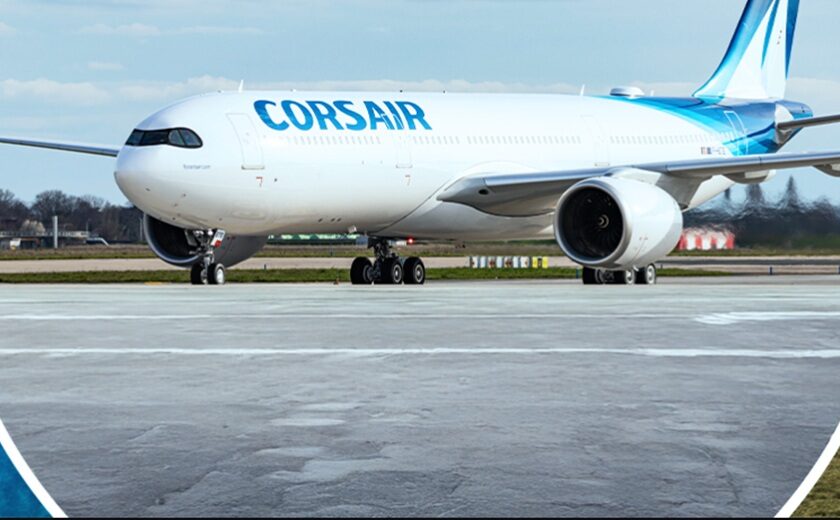 50€ de remise sur votre billet d'avion corsair sans minimum