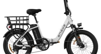 Le très pratique vélo électrique pliable Engwe L20 SE en promotion au prix 799€ (250W, 20 pouces, 15.6Ah)