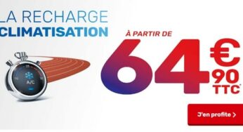 Offre spéciale recharge climatisation AD AUTO : 64,90€ contrôle + recharge (main d’œuvre inclus)