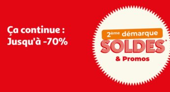 Soldes Auchan 2025 c’est la deuxième démarque (nouvelles remises jouets, jeux vidéo, vêtements, high-tech…)