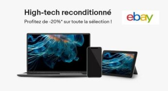 20% de remise sur les produits High-tech reconditionnés (Ebay)