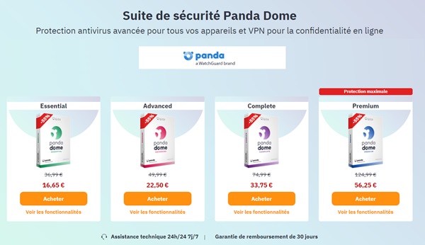 offre de rentrée scolaire panda dome