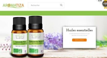 15% réduction immédiate sur votre première commande Aromatiza (huiles essentielles, aromes..)