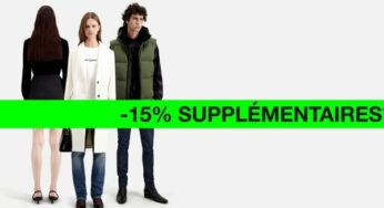 Bonne affaire 15% remise supplémentaire sur les promotions Last Chance The Kooples