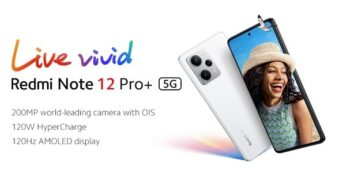 Smartphone 5G Xiaomi Redmi Note 12 Pro + en promotion 209€ (8Go – 256Go)