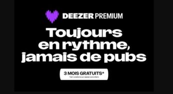 3 mois offerts aux abonnements Deezer Premium ou Deezer Famille (streaming musicale illimité) sans engagement