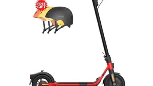 trottinette électrique ninebot by segway kickscooter d18e + casque cadeau