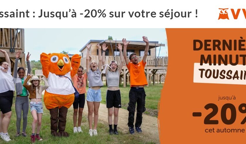 Vente Flash VVF Villages : Jusqu'à -20% sur les séjours pour la Toussaint