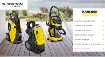 Vente privée de produits neufs et reconditionnés Karcher (nettoyeur haute pression, aspirateurs et autres…) 