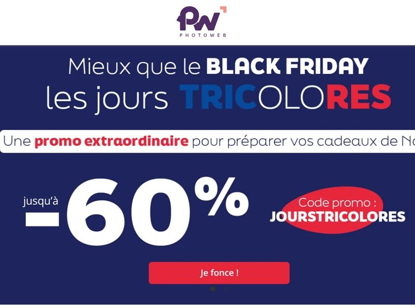 Black Friday de Photoweb