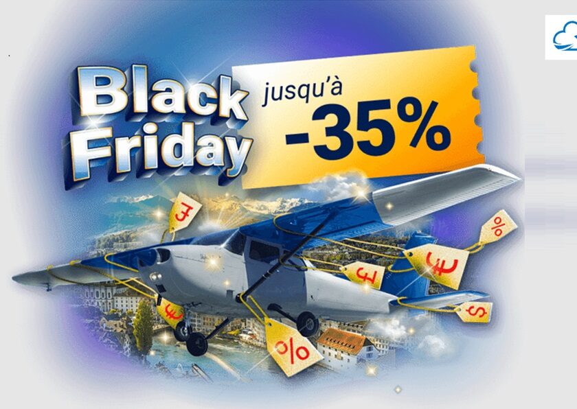 black friday vol avion de tourisme wingly