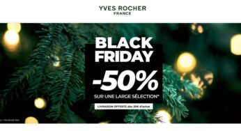 Black Friday Yves Rocher ! 300 articles à moitié prix + port offert dés 20€