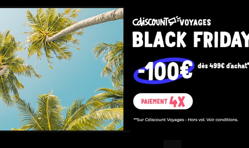 cdiscount voyages black friday 2024