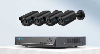 471,99€ pack de vidéosurveillance Reolink avec 4 cameras PoE 8MP et centrale 2To (RLK8-800B4)