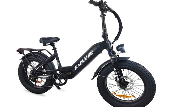 vélo électrique pneus larges 20 pouces 500w baolujie dp2003 en promotion