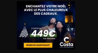 Promotion Costa Croisières de Noël : croisière dès seulement 449€