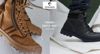 Les soldes Pataugas, c’est parti pour -70% dès le lancement