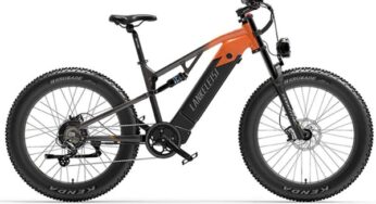 Promotion puissant fatbike électrique Lankeleisi RV800 Plus 1999€ (750W, 26 pouces, batterie Samsung 20Ah)