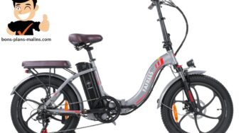 Baisse de prix sur le vélo électrique pliable F20 Pro FAFREES 250W (pneus larges, autonomie 150km) 919,99€