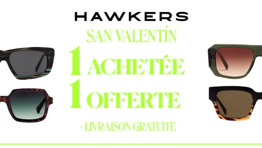 offre saint valentin hawkers lunettes de soleil