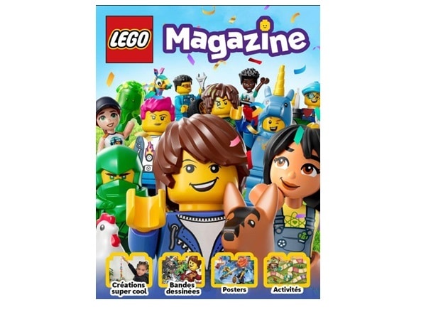 1 an d'abonnement au magazine gratuit LEGO