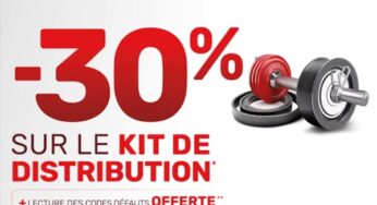 AD Auto : Offre exceptionnelle – 30% de remise sur votre kit de distribution !