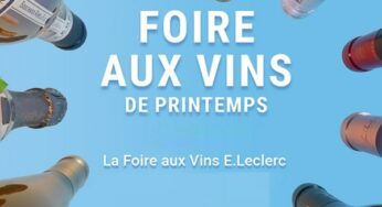 La Foire aux Vins de Printemps E.Leclerc est en ligne 🍷