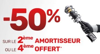 Offre spéciale sur les amortisseurs chez AD Auto ! 50% de remise sur le 2ème amortisseur ou le 4ème offert