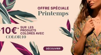 Offre spéciale de printemps Cleor = 10€ de remise sur plus de 2500 bijoux