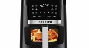 PROMO friteuse électrique Air Fryer 12 fonctions GELEIPU DL27 1700W : 84,99€