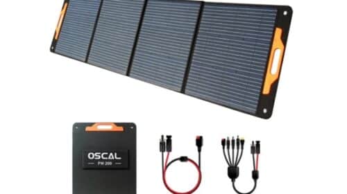 Promotion panneau solaire pliable 200W Oscal PM 200 (Blackview