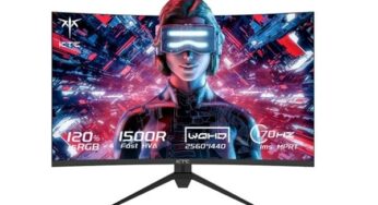 159,99€ écran gaming incurvé 27 pouces QHD KTC H27S17 2560×1440 16:9