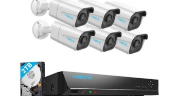 599,99€ vente flash kit de surveillance Reolink RLK8-800B6 avec 6 cameras 8MP et centrale avec disque dur 2To 