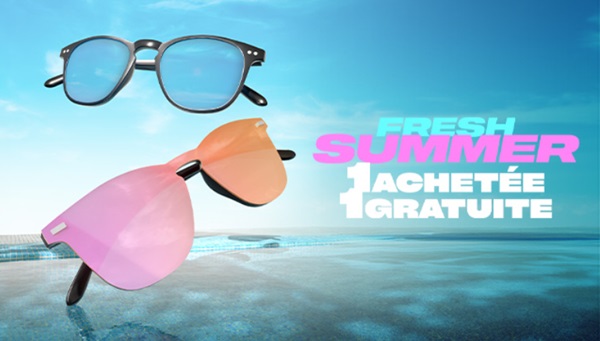 1 paire de lunette de soleil Northweek gratuite pour 1 achetée (soit les 2 à partir de 24,99€)