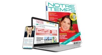 Offre abonnement Notre Temps : 35€ l’année + cadeau + versions numériques (ou 60€ les 2 ans)