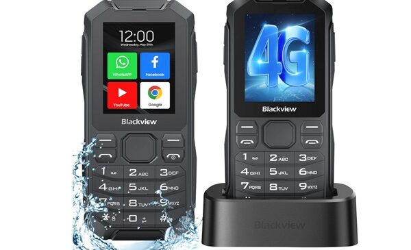 blackview n1000 téléphone portable incassable pour seniors avec wifi et bluetooth